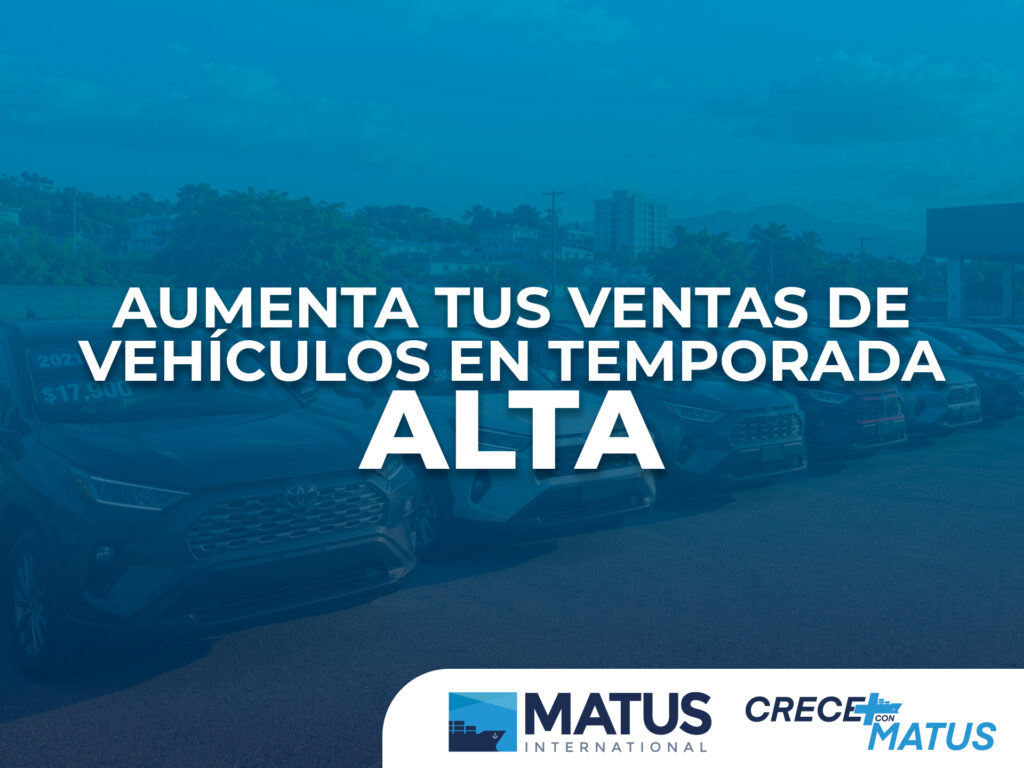 Lote de vehículos en venta durante temporada alta, con SUVs y sedanes exhibidos en un concesionario al aire libre bajo luz natural, ideal para ventas rápidas de carros en Centroamérica.
